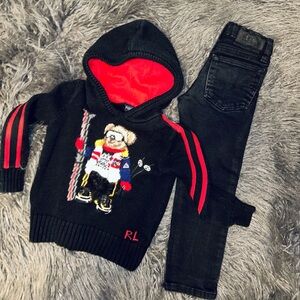Ralph Lauren Polo Bear Cotton Sweater